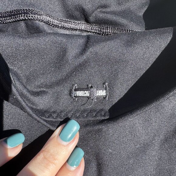 Victoria Sport Black High-Waisted Pocket‎ Leggings Small - Picture 4 of 7